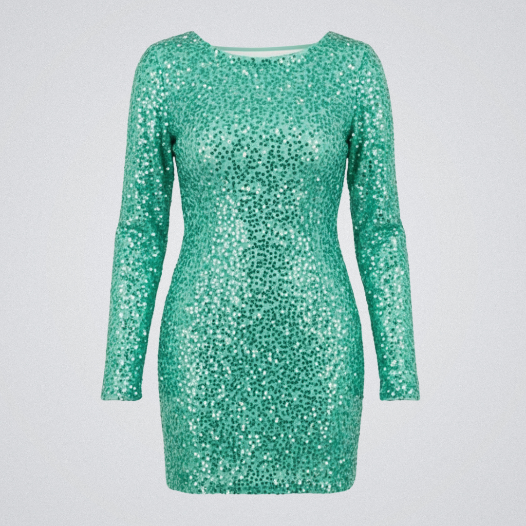 Cocktailkleid – Modell mit offener Rückenpartie